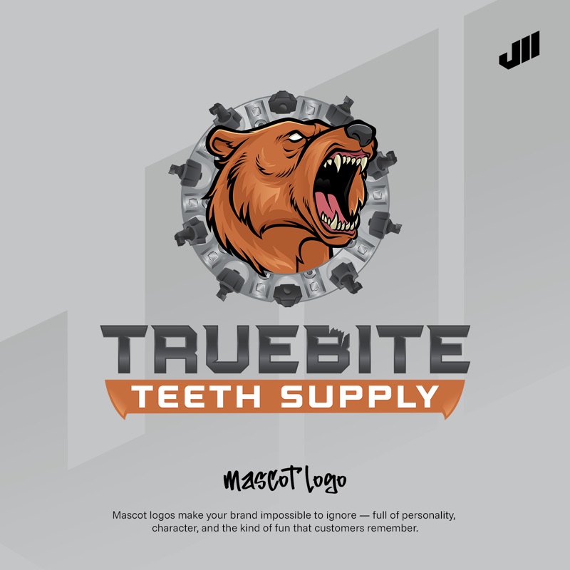 Mascot logo design by je.design