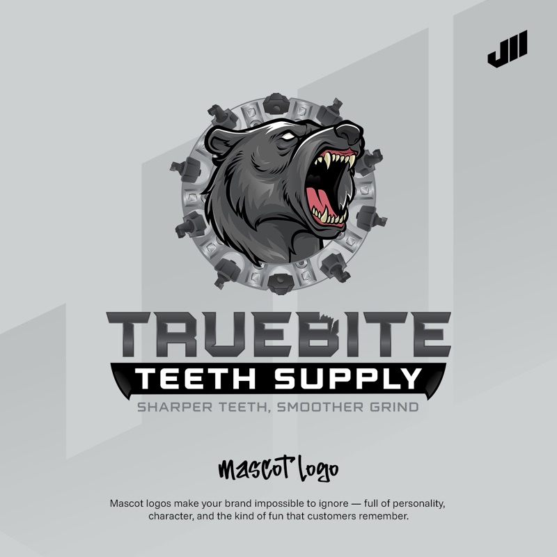 Mascot logo design by je.design