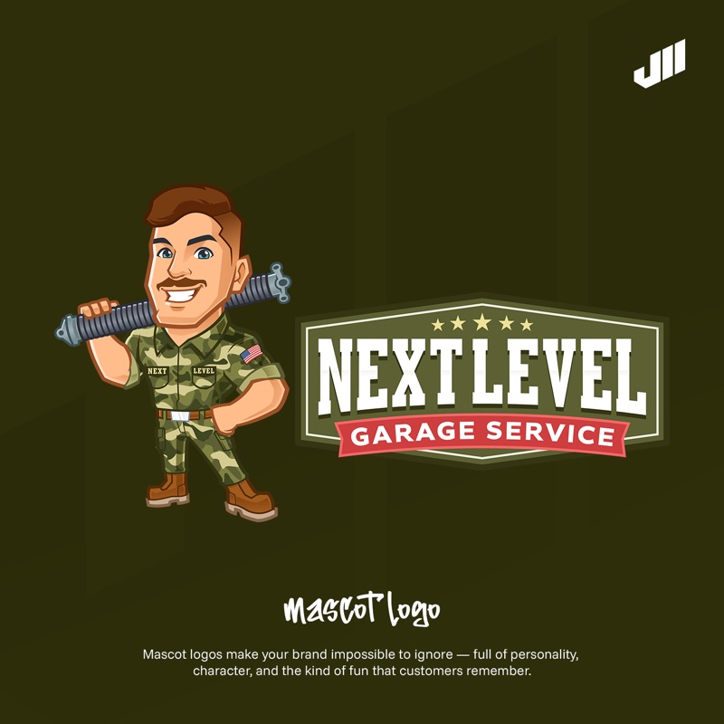 Mascot logo design by je.design