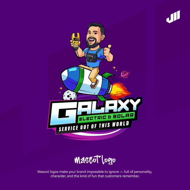 Mascot logo design by je.design