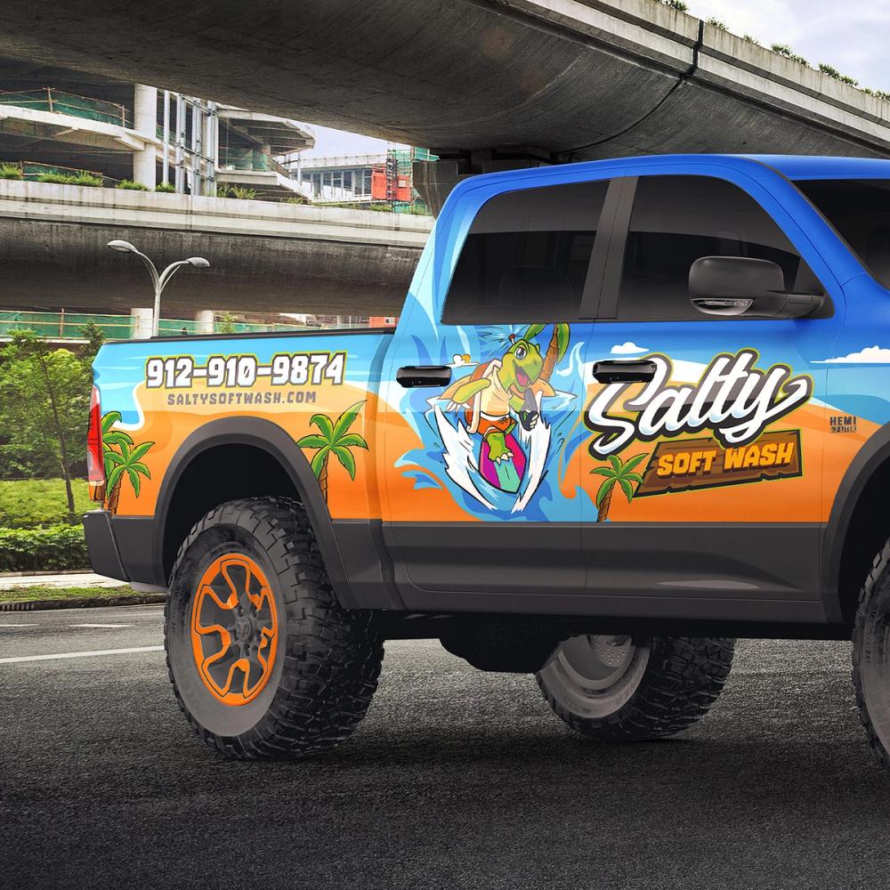 Salty Soft Wash — Brand Identity